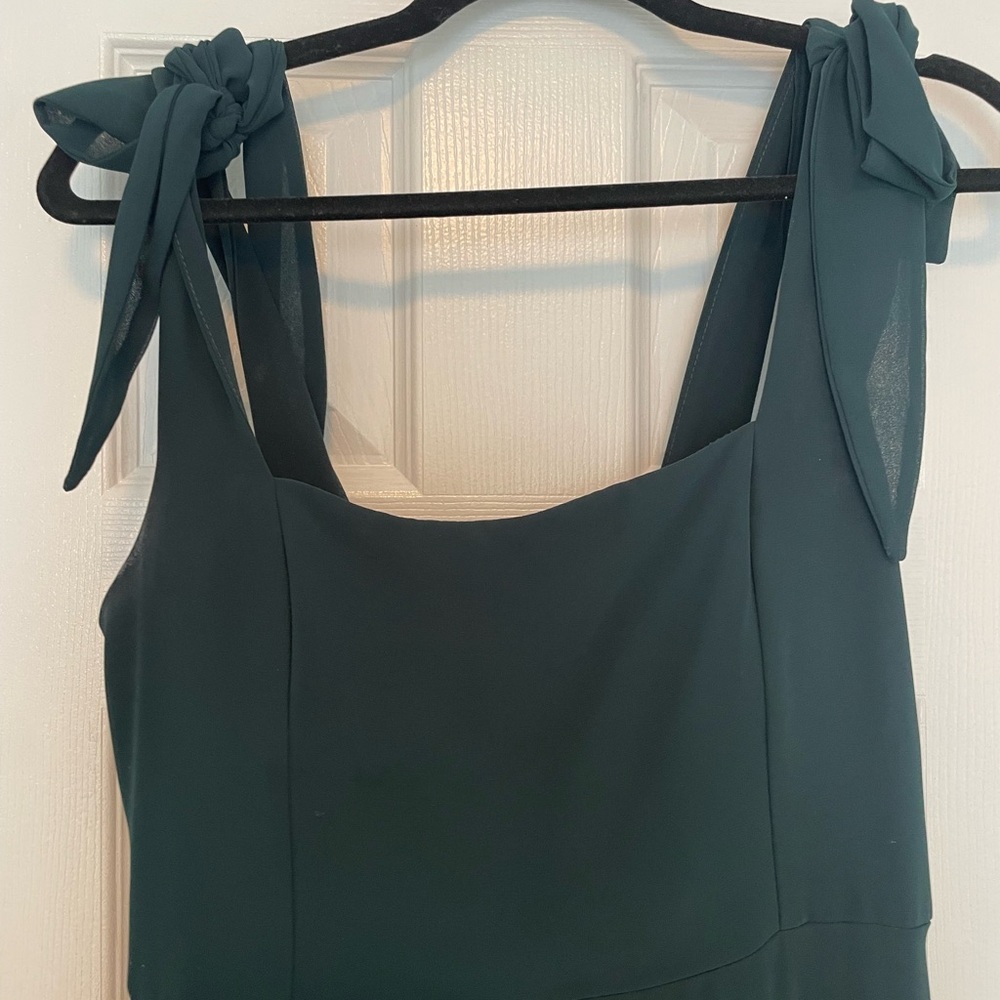 Show Me Your MuMu Emerald Maxi Dress